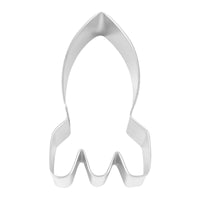 Space Rocket Tin-Plated Cookie Cutter