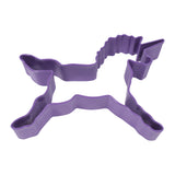 Unicorn Poly-Resin Coated Cookie Cutter Purple