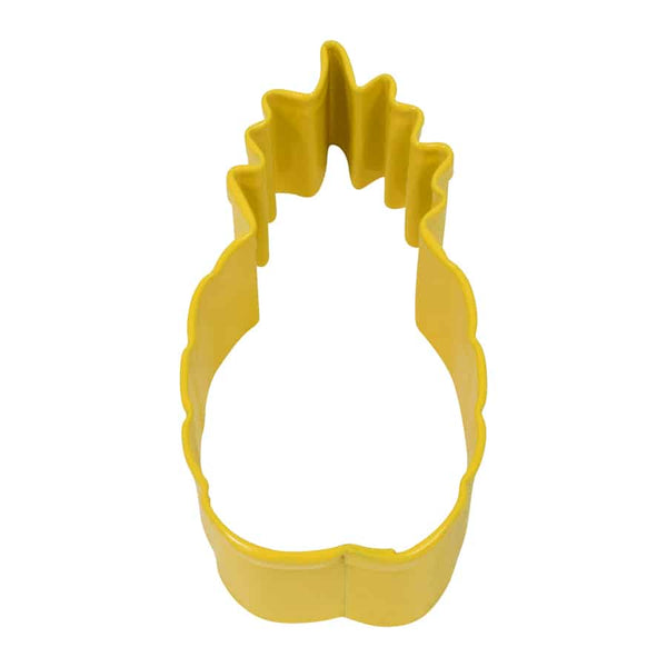 Pineapple Poly-Resin Coated Cookie Cutter Yellow