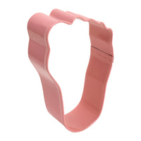 Baby's Foot Poly-Resin Coated Cookie Cutter Pink