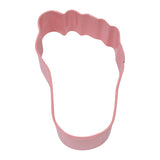 Baby's Foot Poly-Resin Coated Cookie Cutter Pink