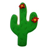 Cactus Poly-Resin Coated Cookie Cutter Green