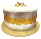 Cake Frills White/Silver/Gold Assortment