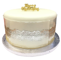 Cake Frills White/Silver/Gold Assortment