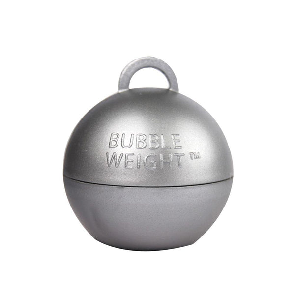 Bubble Balloon Weight Silver