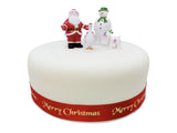 The Snowman™ and The Snowdog Luxury Resin Cake Decoration Set