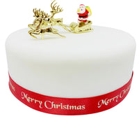 ‘On Dasher On Dancer’ Sleigh Scene Cake Decorating Kit