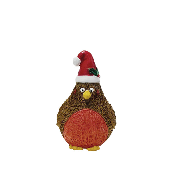 Plump Christmas Robin Resin Cake Toppers Bulk