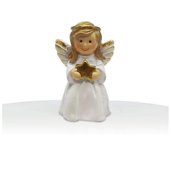 Nativity Angel Resin Cake Topper Bulk