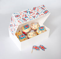 Union Jack Sugar Toppers