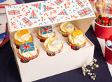 Union Jack Sugar Toppers