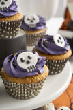 Black Velvet Gingham and Polka Mix Cupcake Cases in Rip-Top CDU