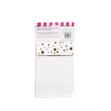 Gold Star Small Square Treat Boxes with Window Foil