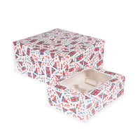 Union Jack 10" Cake Box