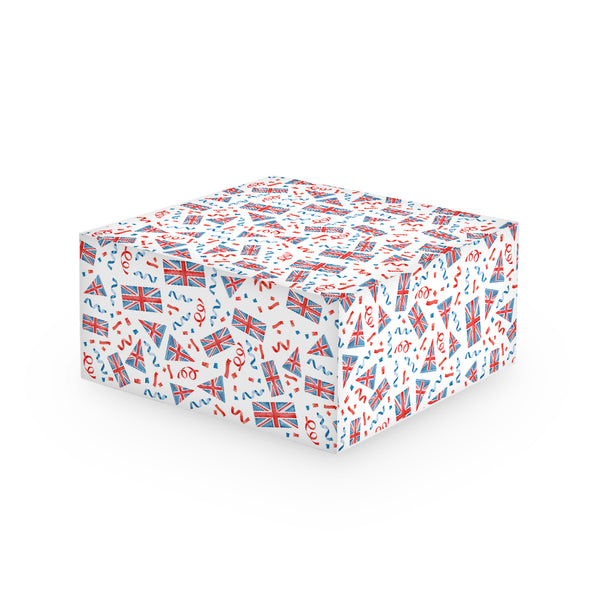 Union Jack 10" Cake Box