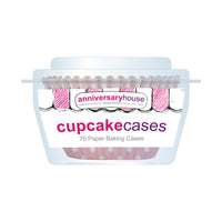 Pastel Pink Gingham & Polka Mix Cupcake Cases