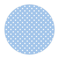 Pastel Blue Gingham & Polka Mix Cupcake Cases