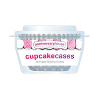 Pastel Blue Gingham & Polka Mix Cupcake Cases