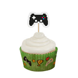 Gaming Party Cupcake Toppers