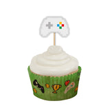 Gaming Party Cupcake Toppers