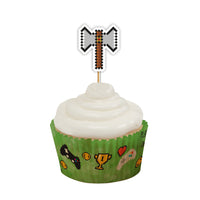 Gaming Party Cupcake Toppers