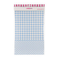 Blue Gingham 10" Cake Box