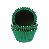 Green Foil Cupcake Cases