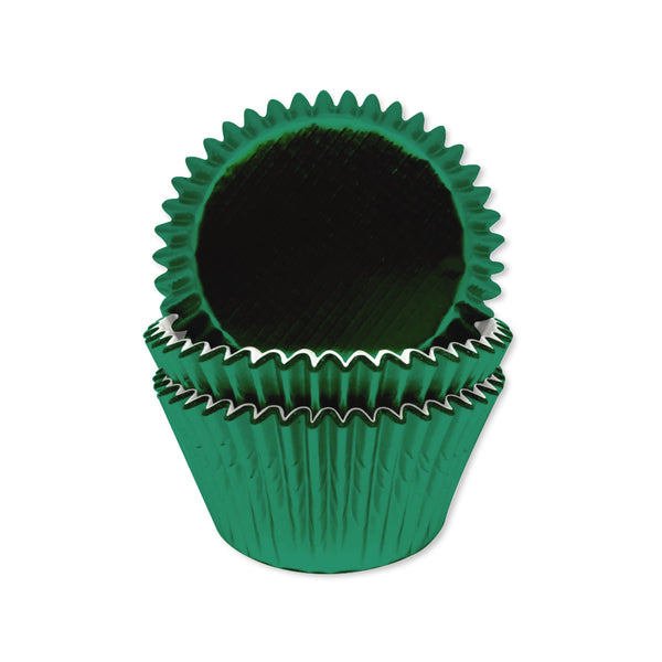 Green Foil Cupcake Cases