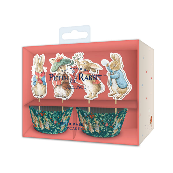 Beatrix Potter™ Peter Rabbit™ Christmas Festive Foliage Cupcake Kit