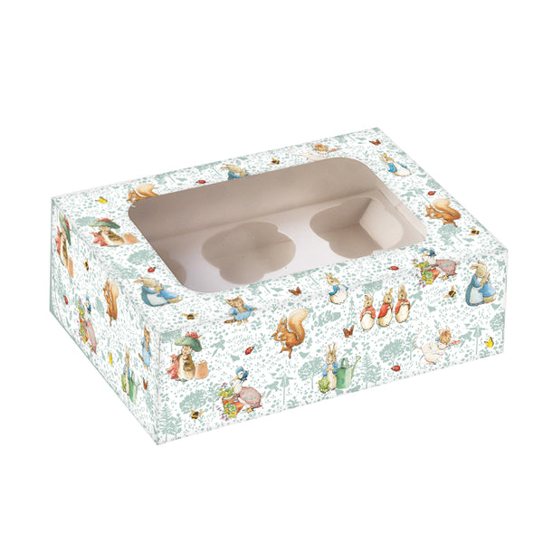 Beatrix Potter™ Peter Rabbit™ Cupcake Box for 6 Cupcakes