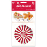 Gingerbread Swirl Cupcake Kit Poly-Bagged