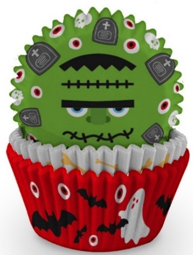 Halloween Characters Cupcake Cases