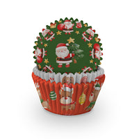 Santa and Friends Cupcake Cases