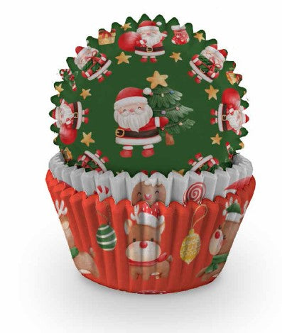 Santa and Friends Cupcake Cases