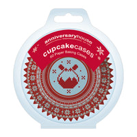 Christmas Jumper Pudding Cupcake Cases