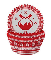 Christmas Jumper Pudding Cupcake Cases