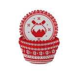 Christmas Jumper Pudding Cupcake Cases