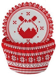 Christmas Jumper Pudding Cupcake Cases