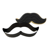 Moustache Poly-Resin Coated Cookie Cutter Black