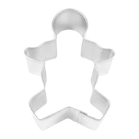 Gingerbread Boy Tin-Plated Cookie Cutter