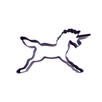 Unicorn Poly-Resin Coated Cookie Cutter Purple