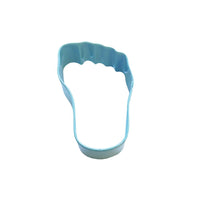 Baby's Foot Poly-Resin Coated Cookie Cutter Blue