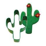 Cactus Poly-Resin Coated Cookie Cutter Green