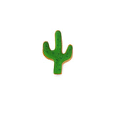 Mini Cactus Poly-Resin Coated Cookie Cutter Green