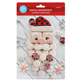 Santa Centrepiece Cookie Cutter Set Tin-Plated