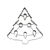 Christmas Tree with Punch-out Deluxe Cookie Cutter Stainless Steel