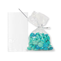 Candy Cello Treat Bags Clear with Twist Ties