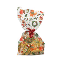 Festive Woodland Cello Treat Bags with Twist Ties