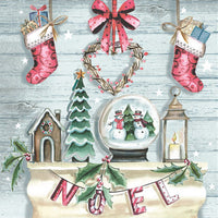 Tiflair Rustique Noel Lunch Napkins 3 ply