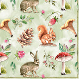 Tiflair Woodland Animals Lunch Napkins 3 ply